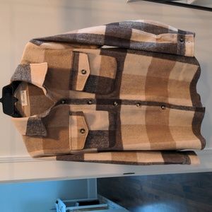 Plaid shacket